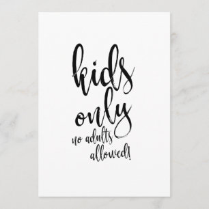 Invitation Pancarte de mariage pas chère calligraphie pour ta