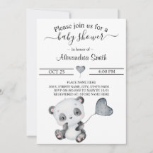 Panda bébé | BABY SHOWER