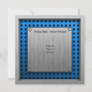 Invitation Panda mignon ; Argent