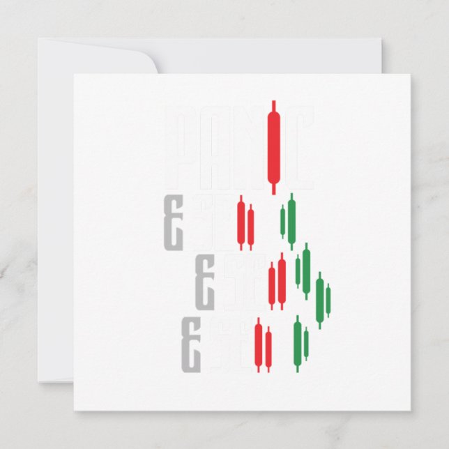 Invitation Panic Vendre Stock marché Crash Trading Forex Cade (Devant)