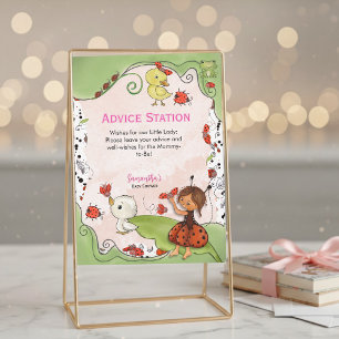 Invitation Panneau de la Station de Conseils   Baby Shower Ja