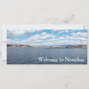 Invitation Panorama de Nesebur City, Bulgarie