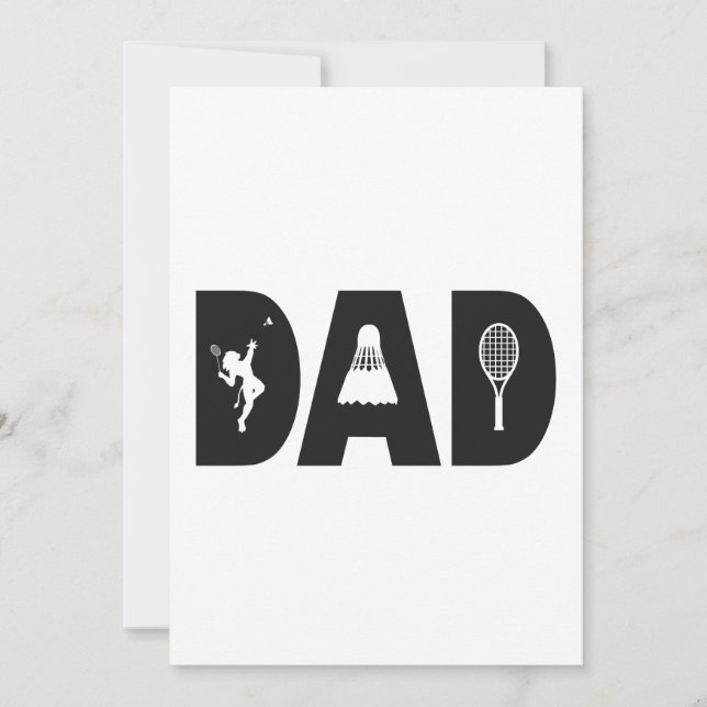 Invitation Papa Cricket Fête des Pères Cricket Sport Cadeau   (Devant)