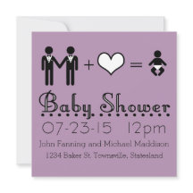 Papa moderne personnalisé d'icône de baby shower