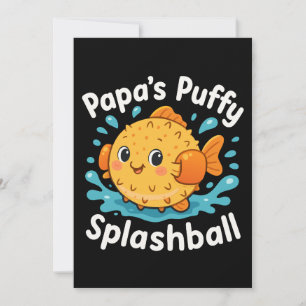 Invitation Papa’s Puffy Splashball Funny Water Fish