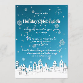 Invitation Papercut La Nuit Avant Noël | Fêtes