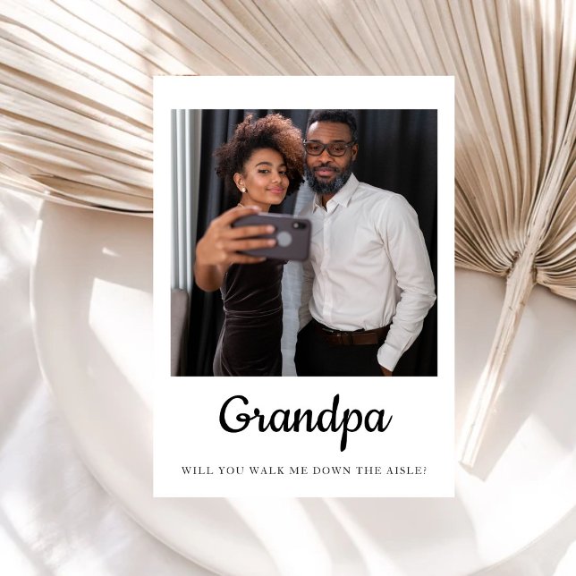 Invitation Papi, m'accompagneras-tu à l'autel ? Père  (Créateur téléchargé)