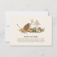 Papillon Hérisson Champignons Livres Pour Baby sho