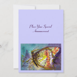 INVITATION PAPILLON MAGIQUE