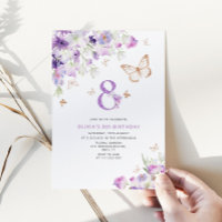 Papillons de lilas pourviолет pour 8 ans