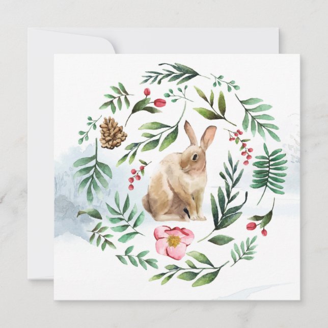 Invitation Pâques mignonnes (Devant)