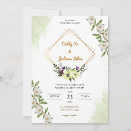 invitation par carte mariage, personnaliser