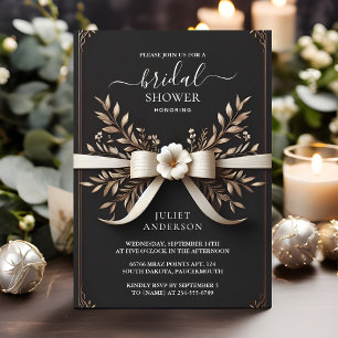 Invitation Par Corde Mignonne Nous Tient La Fête des mariées 