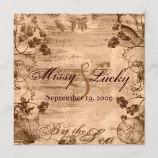 Invitation Par l'invitation de mer