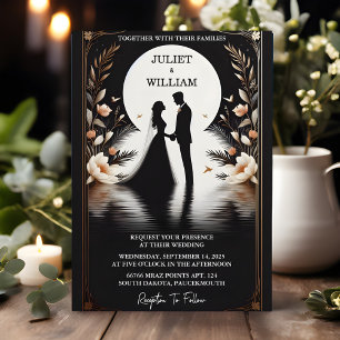 Invitation Par simple mariage traditionnel Vow Renouvellement