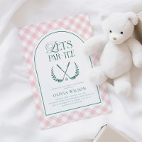 Par-Tee Preppy Golf Girl Baby shower