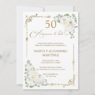 Invitation Para 50 Aniversario de Boda