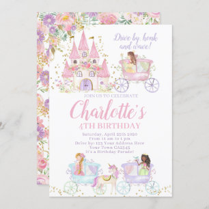 Invitation Parade d'anniversaire de la princesse