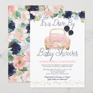 Invitation Parade De Conduite Par Baby shower