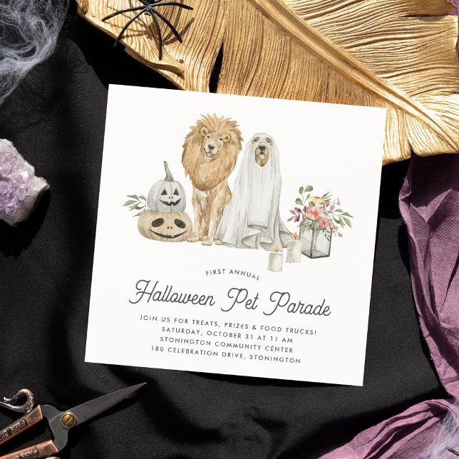 Invitation Parade pour animaux d'Halloween (Créateur téléchargé)