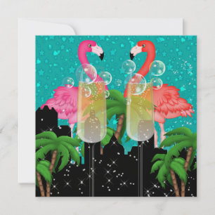 Invitation Paradise Party in Style Bright Lights - SRF