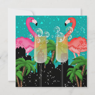 Invitation Paradise Party in Style Bright Lights - SRF