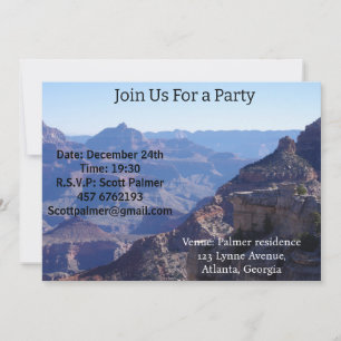 Invitation Parc national du Grand Canyon, bord sud      