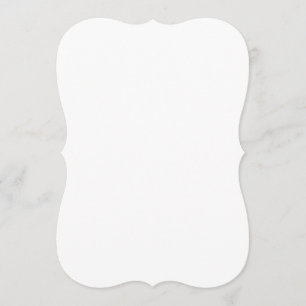 Invitation parenthèse de l'invitation 5x7