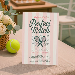 Invitation Parfait Match Social Club Fête des mariées de tenn