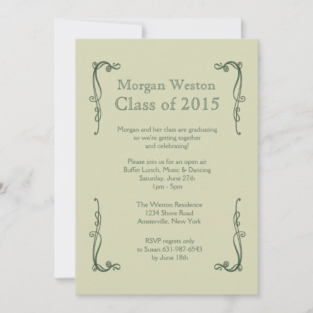 Invitation parfaite (Devant)