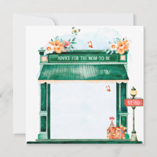 Invitation Paris Café Boulangerie Aquarelle Conseils Pour Mam