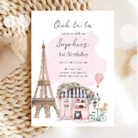 Paris Café Paris Tea Party Fille Anniversaire