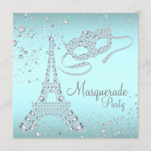 Invitation Paris Masquerade
