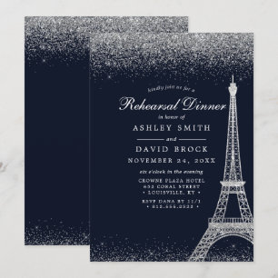 Invitation Paris Tour Eiffel - Répétition des étincelles