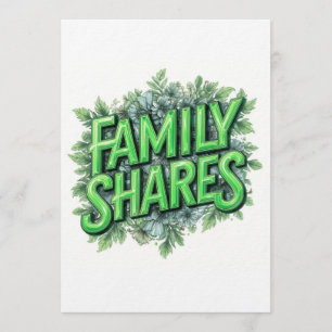 Invitation Partages de famille