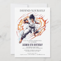 Parti Anniversaire de enfant Karate