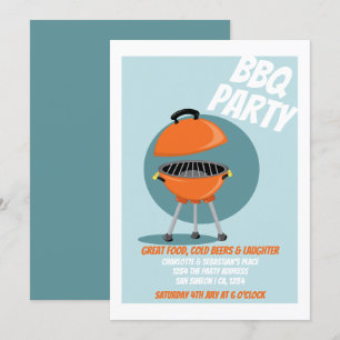 Invitation Parti BBQ