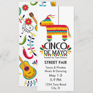 Invitation Parti Cinco de Mayo Pinata