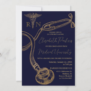 Invitation Parti de graduation de l'école de soins infirmiers