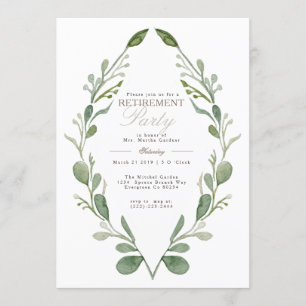 Invitation Parti de retraite de la verdure lunaire INVITATI