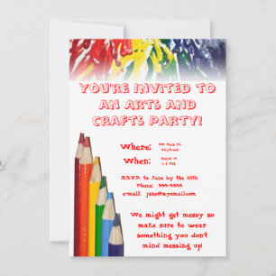 Invitation Parti des arts et de l'artisanat