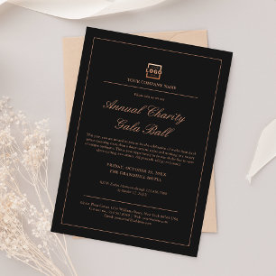 Invitation Parti d'événements d'entreprise personnalisée