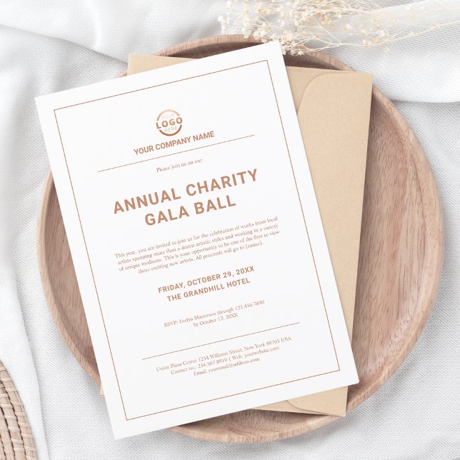 Invitation Parti d'événements d'entreprise personnalisée (Créateur téléchargé)