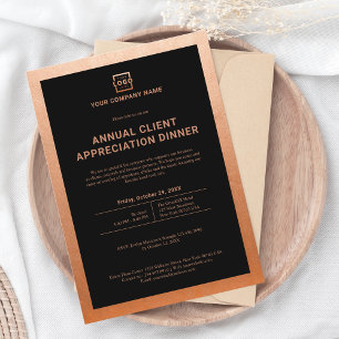 Invitation Parti d'événements d'entreprise personnalisée