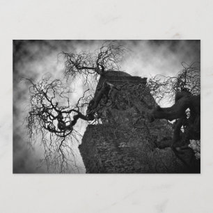 Invitation Parti d'Halloween de l'Église gothique