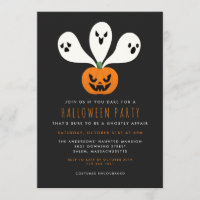 Parti d'Halloween pour les affaires ghosts
