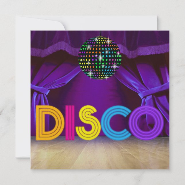 Invitation Parti DISCO - SRF (Devant)