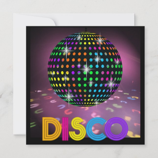 Invitation Parti DISCO - SRF (Devant)