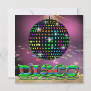 Invitation Parti DISCO - SRF