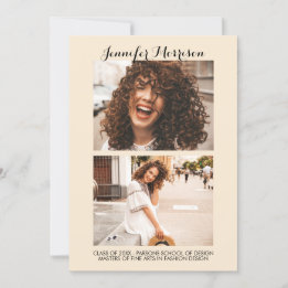 Invitation Parti d'or de la Virtual Graduation